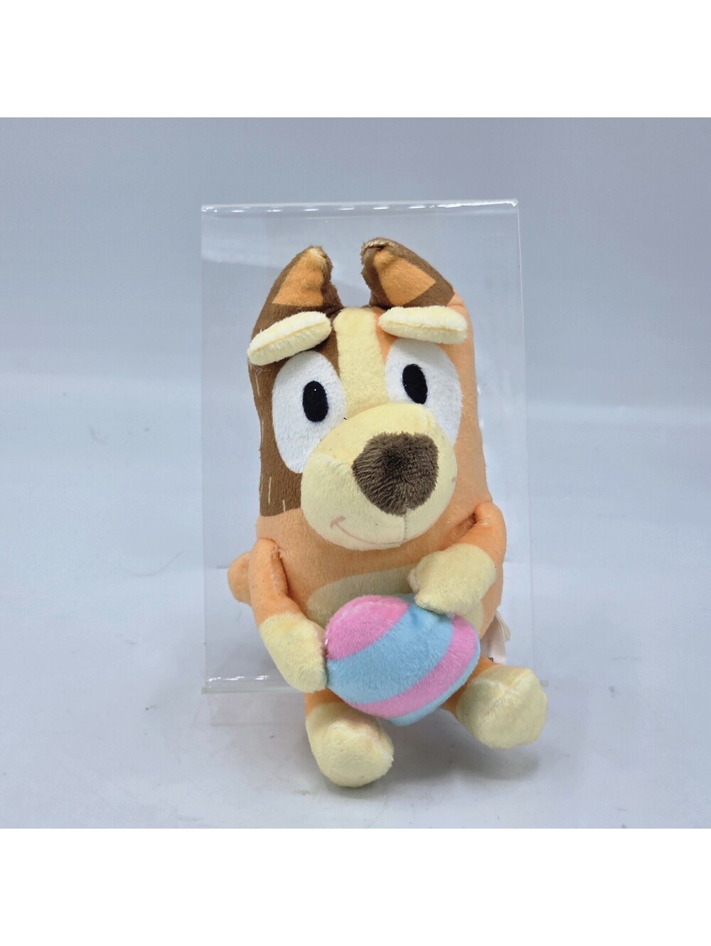 Bluey Bingo Easter Egg Plush 7" Moose Toys Orange Heeler Stuffed Animal